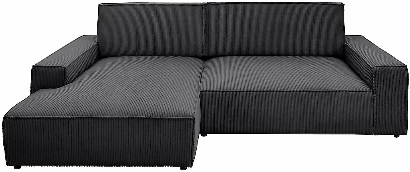 Home affaire Ecksofa "NEU: SHERWOOD XXL 284, Big-Sofa L-Form, tiefe Sitzflä günstig online kaufen
