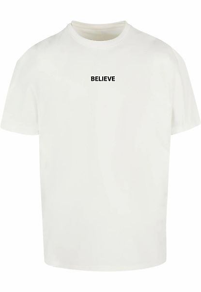 Merchcode T-Shirt "Merchcode Herren Believe Front Heavy Oversized Tee", (1 günstig online kaufen