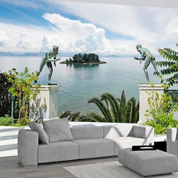 artgeist Fototapete Tür Zum Paradies mehrfarbig Gr. 400 x 280 günstig online kaufen