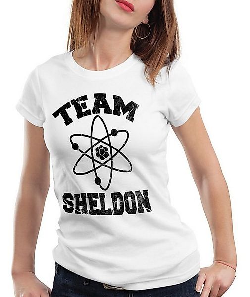 style3 T-Shirt Sheldon College Team the big bang theory cooper bazinga foot günstig online kaufen