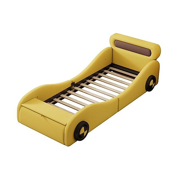 Gotagee Kinderbett Autobett 90x200 Einzelbett Gästebett Jugendbett Polsterb günstig online kaufen