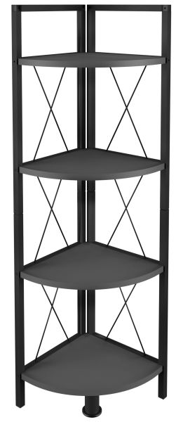 VCM Standregal Holz Metall Eckregal Bücher günstig online kaufen