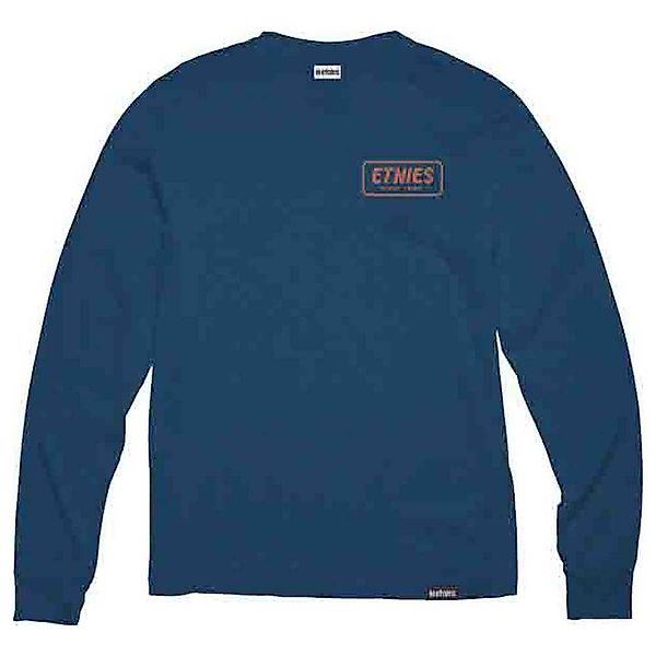 Etnies Quality Control Langarm-t-shirt L Navy / Orange günstig online kaufen