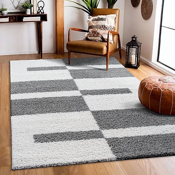 Sanat Hochflor-Teppich »Milano 1250«, rechteckig, 30 mm Höhe, Hochflor, Woh günstig online kaufen