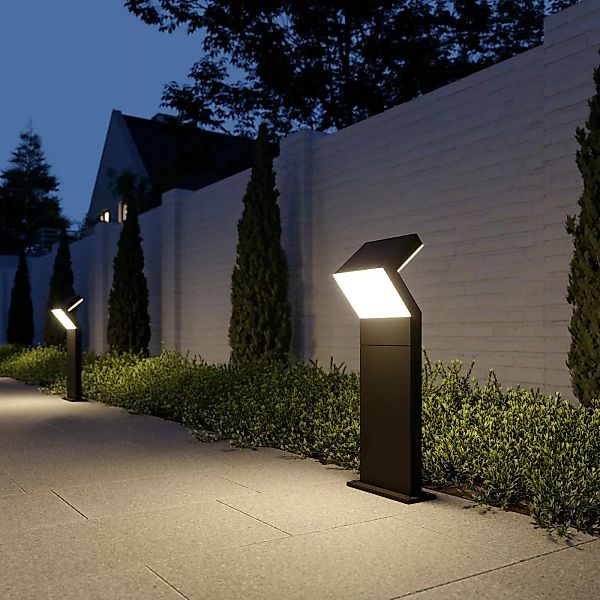 Arcchio Havin LED-Sockelleuchte, dunkelgrau günstig online kaufen