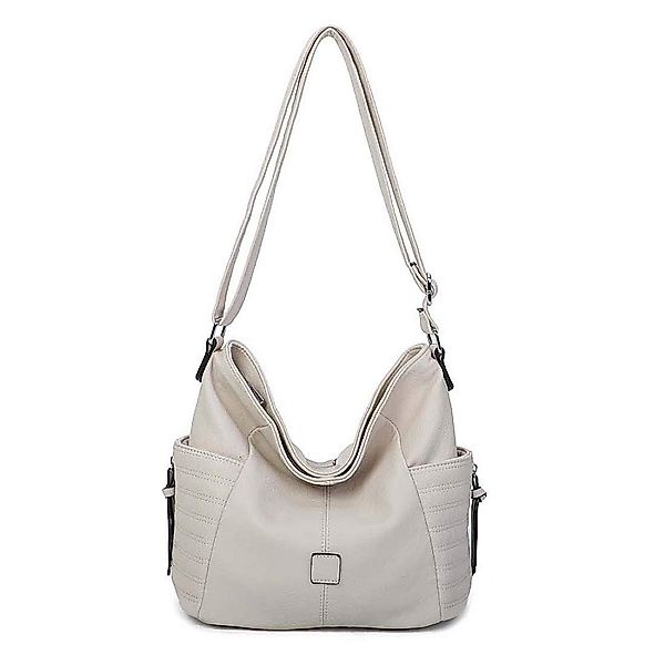 ITALYSHOP24 Schultertasche Damen Tasche Shopper CrossOver, günstig online kaufen