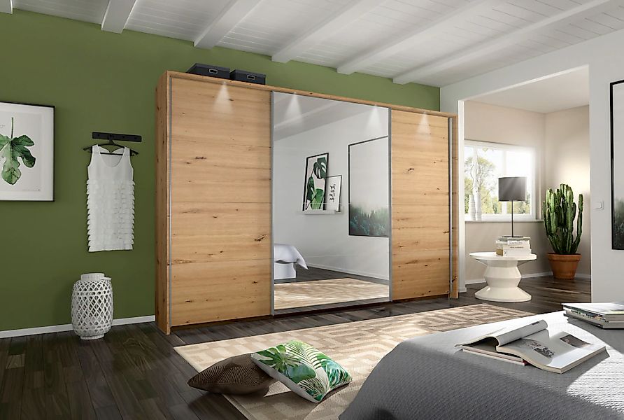 rauch Schwebetürenschrank Kleiderschrank Schrank Garderobe CORTONA günstig online kaufen