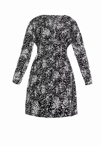 Le Temps Des Cerises Jerseykleid mit modischem Allover-Muster günstig online kaufen