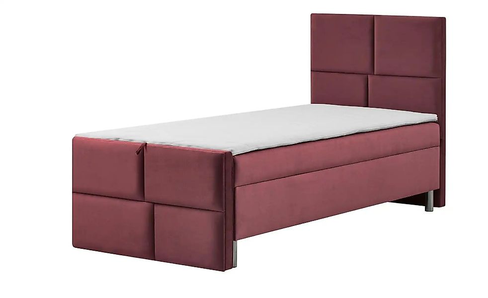 Boxbett mit Bettkasten Adria ¦ rot ¦ Maße (cm): B: 90 H: 110 Betten > Komfo günstig online kaufen