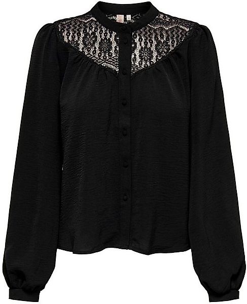 ONLY Langarmbluse ONLMETTE LS MIX LACE BUTTON TOP WVN günstig online kaufen