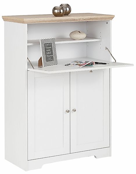 Home affaire Sekretär "Nanna", im modernen Landhausstil günstig online kaufen