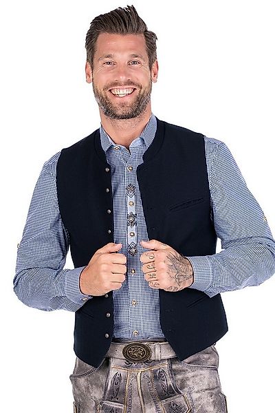 MarJo Trachtenweste Trachtenweste - SCHORNDORF - nachtblau günstig online kaufen