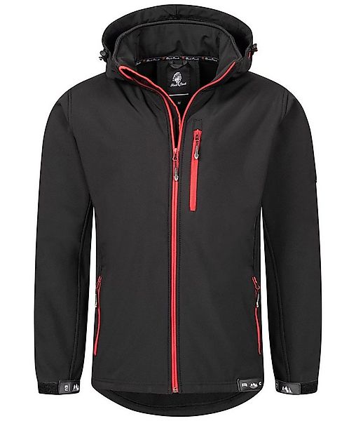 Rock Creek Softshelljacke Herren Softshelljacke Wanderjacke H-168 günstig online kaufen