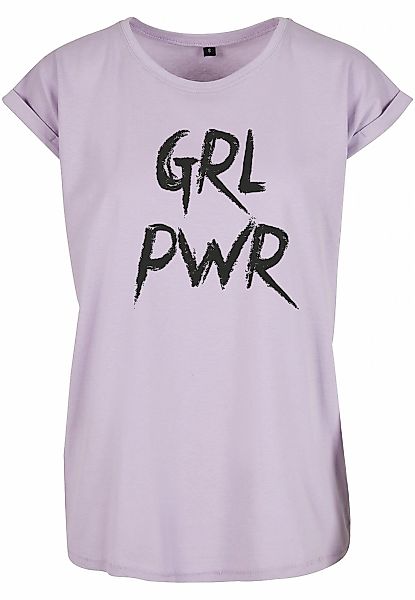MisterTee T-Shirt "MisterTee Damen Ladies GRL PWR Tee" 1 Stk. tlg. günstig online kaufen