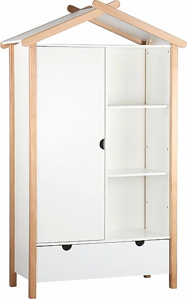 Möbilia Kleiderschrank "Dolidoo" für das Kinderzimmer günstig online kaufen