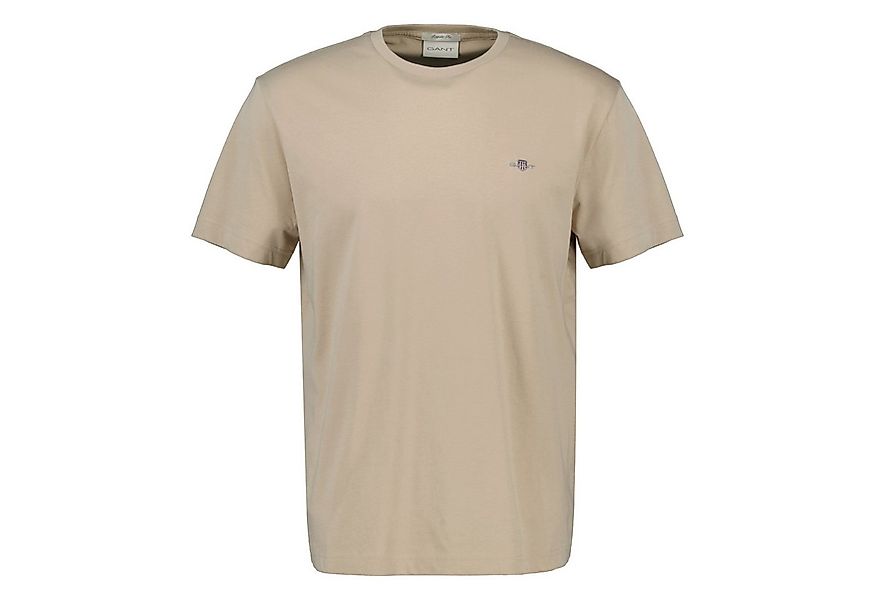 Gant T-Shirt Herren T-Shirt 1er Pack Baumwolle Reg Shield (Packung, 1er Pac günstig online kaufen