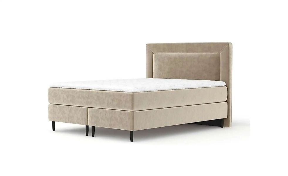 Boxspringbett   ¦ beige ¦ Maße (cm): B: 205 H: 123 Betten > Komfortbetten - günstig online kaufen