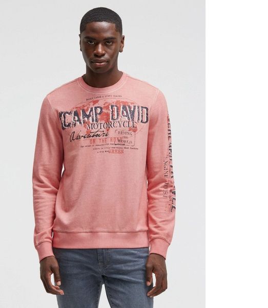 CAMP DAVID Sweatshirt,Sweatshirt Oil Dyed mit günstig online kaufen