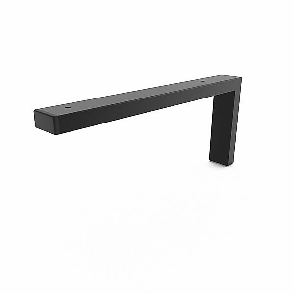 HEVVA Waschtischhalterung MAIN 35 cm Tief 1 Halter Schwarz günstig online kaufen