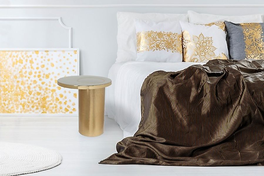 Kayoom Beistelltisch »Art Deco 2325, Beistelltisch aus Eisen, dekoratives D günstig online kaufen