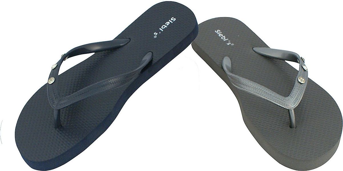 Siebi`s Siebi's Palma Flip Zehentrenner flach Damen extra leicht Badezehent günstig online kaufen