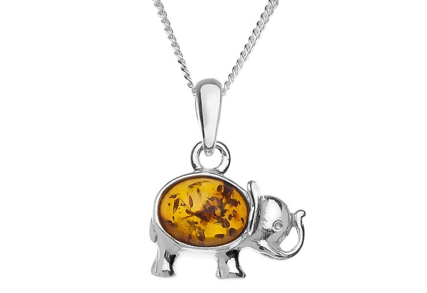 OSTSEE-SCHMUCK Kette mit Anhänger Ostsee-Schmuck Kette mit Anhänger Elefant günstig online kaufen