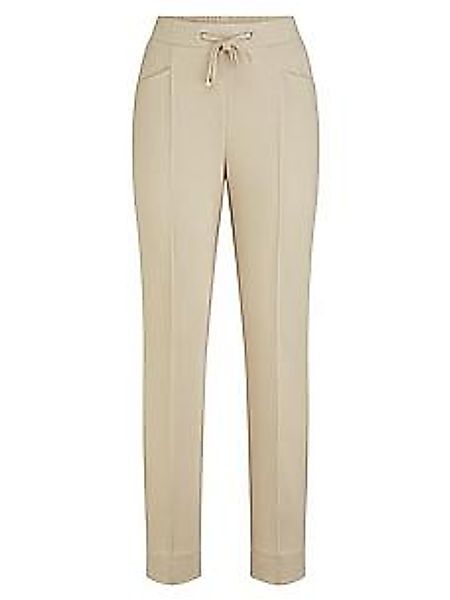 Knöchellange Slim Fit-Jersey-Hose Peter Hahn beige günstig online kaufen