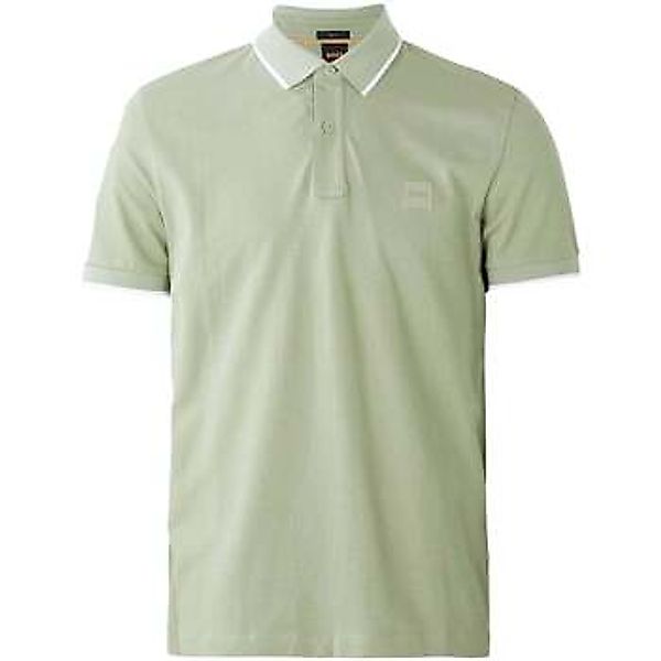 BOSS  Poloshirt Slim Fit Passertip Polo Shirt Open Green günstig online kaufen
