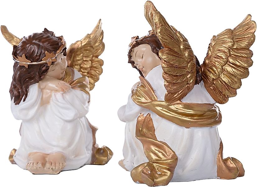 Myflair Möbel & Accessoires Engelfigur "Weihnachtsdeko", mit beleuchtetem H günstig online kaufen