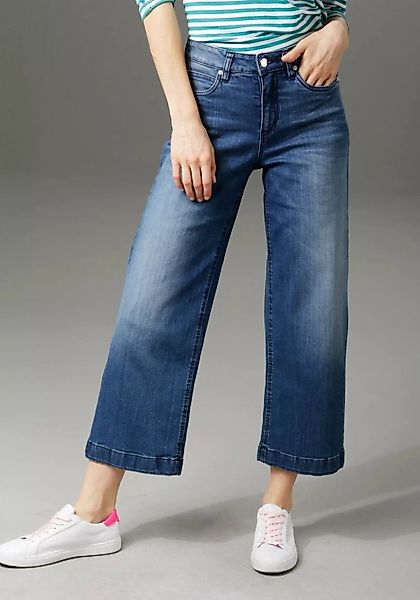 Aniston CASUAL 7/8-Jeans, in Used-Waschung günstig online kaufen