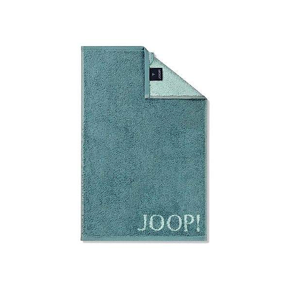JOOP! Gästetuch Classic Frottierkollektion - 30x50 cm, Walkfrottier Grün günstig online kaufen