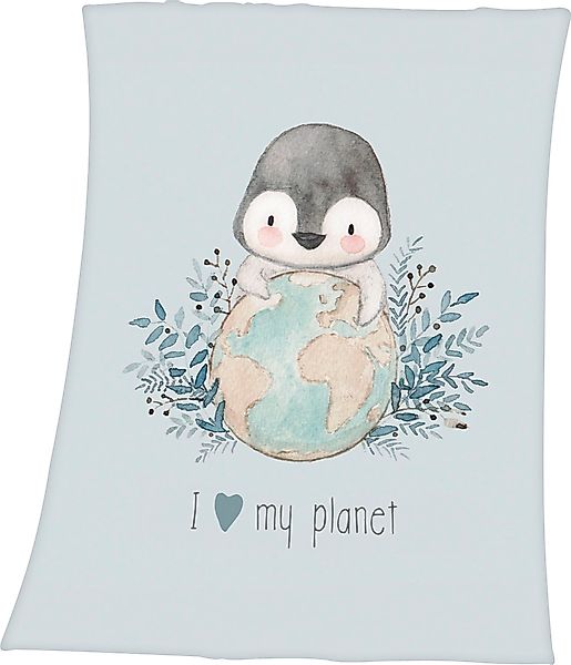 Babydecke Pinguin, Baby Best, mit liebevollem günstig online kaufen