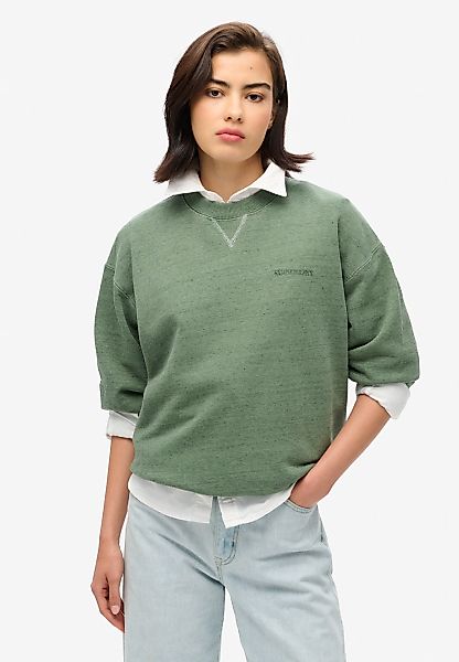 Superdry Sweatshirt "ESSENTIAL LOGO OVERDYED SWEAT" günstig online kaufen