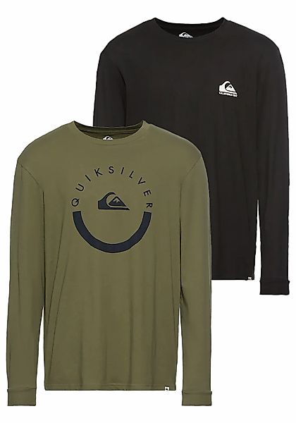 Quiksilver Langarmshirt "MOUNTAIN SUNRISE LS TEE PACK YM" Packung, 2, 2 Stk günstig online kaufen