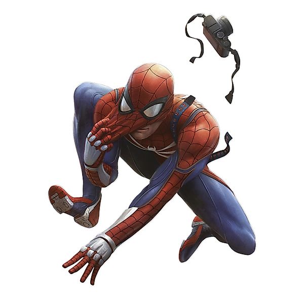 Komar Deco-Sticker Marvel Spider-Man Epic Swinging Blau günstig online kaufen