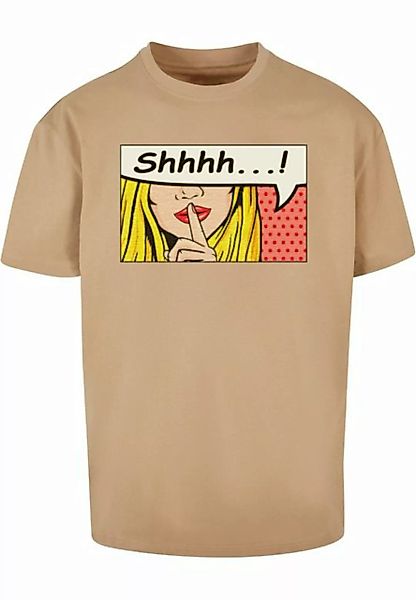 Merchcode T-Shirt Merchcode Herren Silent Sign Comic Heavy Oversized Tee (1 günstig online kaufen