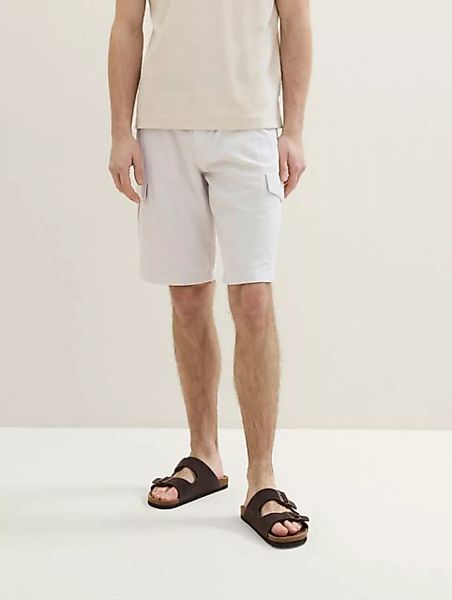 TOM TAILOR Bermudas Regular Cargoshorts mit Gürtel günstig online kaufen