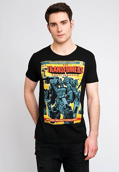 LOGOSHIRT T-Shirt "Transformers - Robots In Disguise" mit großem Transforme günstig online kaufen