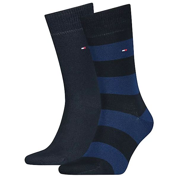 Tommy Hilfiger Rugby Socken 2 Paare EU 43-46 Tommy Blue günstig online kaufen