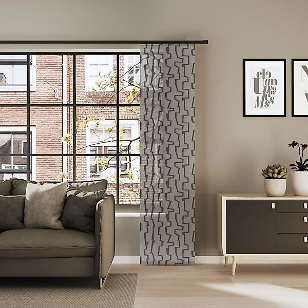 Neutex for you Schiebegardine "CARARO" Paneelwagen 1 Stk. tlg. Buntweber mi günstig online kaufen