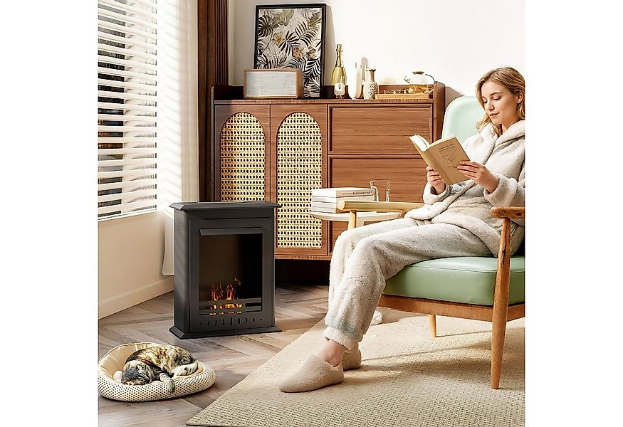 HOMCOM Echtfeuer-Dekokamin mit Feuerlöscher (Bioethanol Ofen, 1-St., Bioeth günstig online kaufen