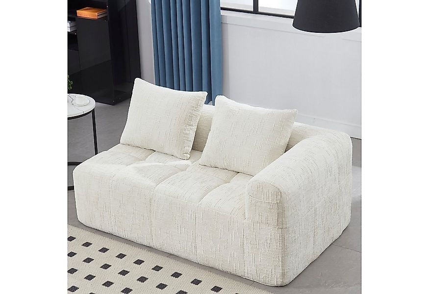 LVHOM Ecksofa Modulares Chaiselongue-Sofa-Set(Polsterliege+Doppelsofa), sep günstig online kaufen