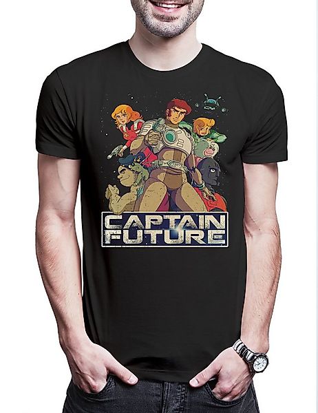 Urban Backwoods Print-Shirt Future Crew Herren T-Shirt TV Anime Manga Capta günstig online kaufen
