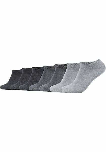 Camano Sneakersocken "ca-soft", (7 Paar), mit weichem Komfortbund ohne drüc günstig online kaufen