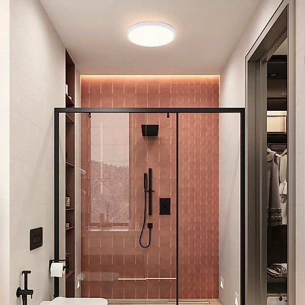 ZMH LED Deckenleuchte Wohnzimmer IP44 Deckenlampe günstig online kaufen