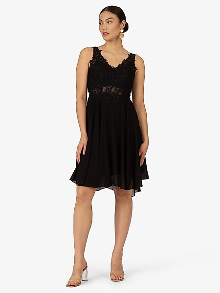 Kraimod Cocktailkleid aus Chiffon, Mesh und günstig online kaufen
