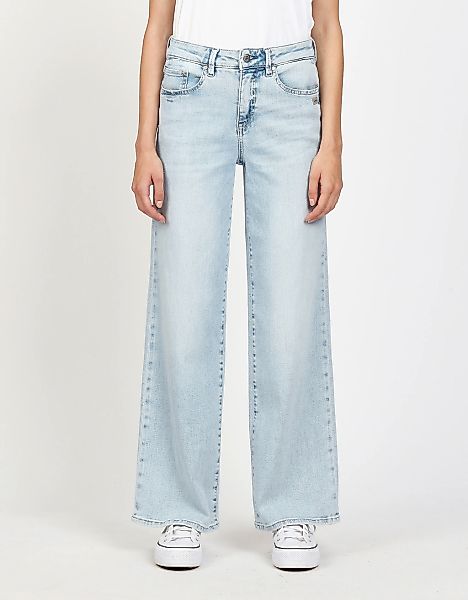 GANG Straight-Jeans "94CARLOTTA LONG" Wide Leg im 5-Pocket-Stil günstig online kaufen