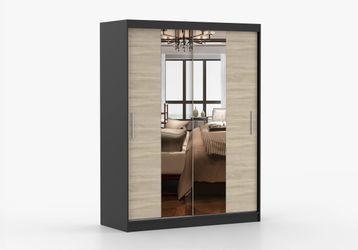 imoebel24 Schwebetürenschrank VISTA 01 150 cm günstig online kaufen