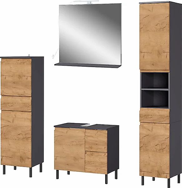 GERMANIA Badmöbel-Set »Scantic« Set, 4 Stk. tlg. günstig online kaufen