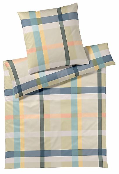 Elegante Bettwäsche "carree" 2 Stk. tlg. angenehmes Hautgefühl günstig online kaufen